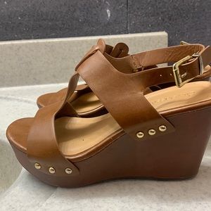 Womens Brown Heels Size 7